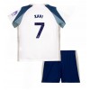 Tottenham Hotspur Xavi Simons #7 Hemmaställ Barn 2025-26 Korta ärmar (+ Korta byxor)